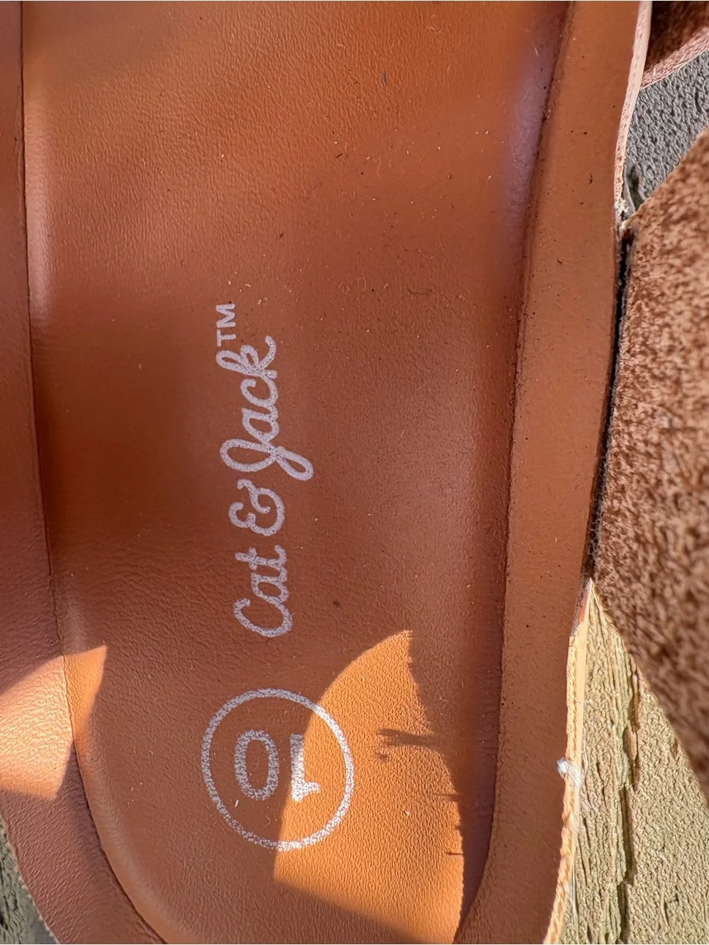 Cat & Jack Toddler Tan/Brown Fisherman Sandals
